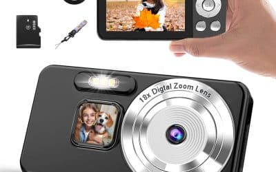 Test de l&rsquo;appareil photo numérique 4K 64MP : idéal pour débutants