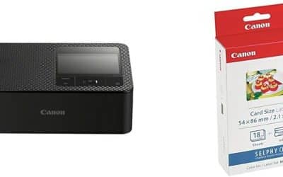 Test de l’imprimante photo Canon Selphy CP-1500 WiFi avec kit d’impressions autocollantes
