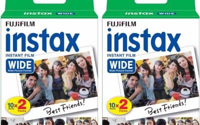 Test du Fujifilm Instax Wide : pack de 40 films pour Polaroid 210 200