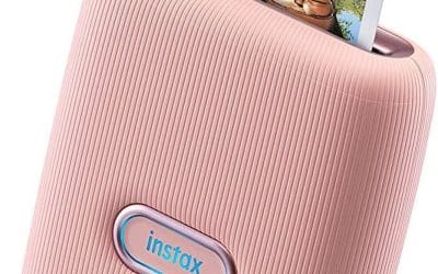 Test imprimante instax mini Link couleur rose foncé pour smartphone