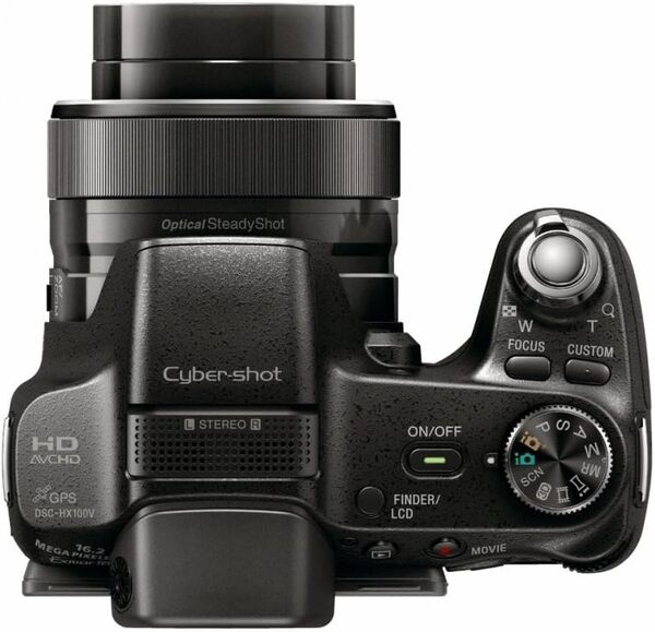 Sony DSC-HX100V Appareil photo bridge Cyber-shot avancé 3D Zoom Optique 30x 16,2 Mpix Noir