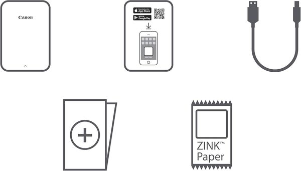 Canon 3204C005 Imprimante portable Blanc/Rose/Or