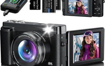 Test : appareil photo numérique 4K 48MP zoom 16x pour débutants