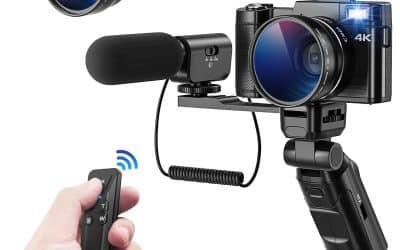 Test : appareil photo numérique CCN 4K, 48MP et écran flip