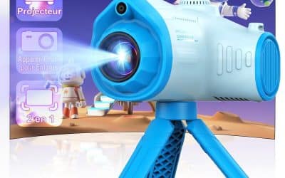 Test : appareil photo numérique enfant avec fonction projection et trépied 1080P
