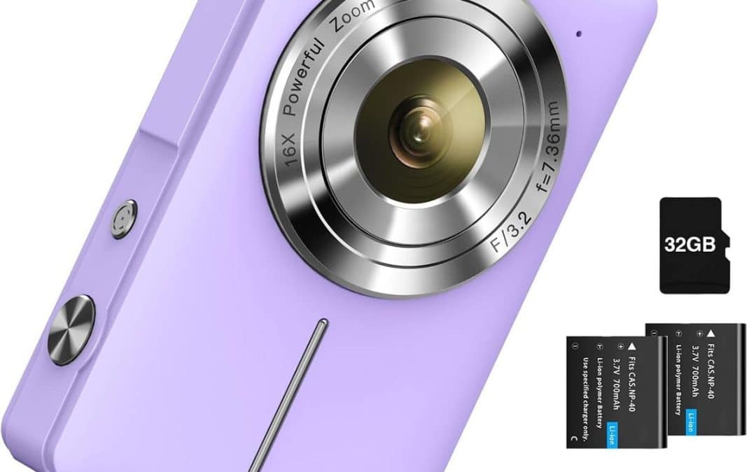 Test de l'appareil photo numérique FHD 1080P 44MP 16X zoom