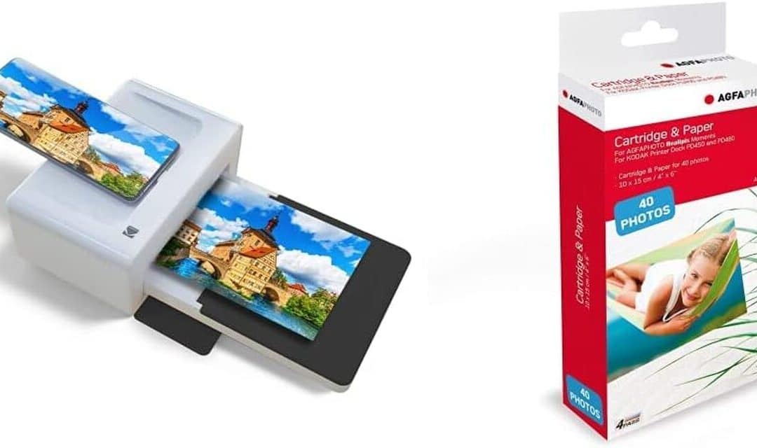 Test de l'imprimante Kodak PD460 avec cartouche AGFA Photo : photos 10x15 cm en un instant