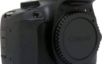 Test du Canon EOS 4000D boîtier nu