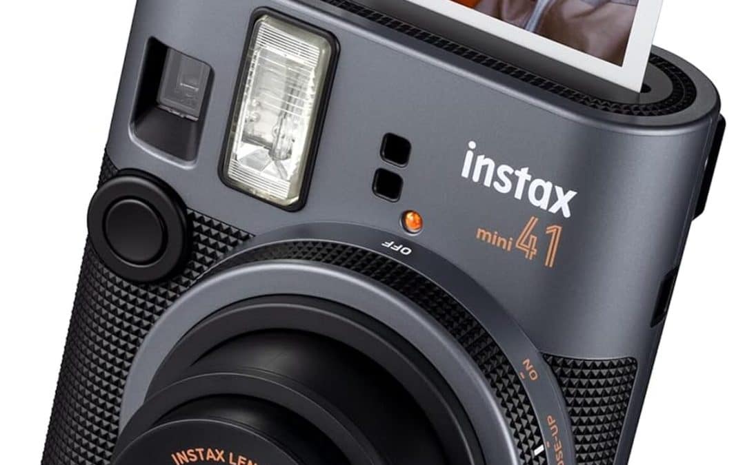 Test Instax Mini 41 : l'appareil photo instantané à exposition automatique et design classique