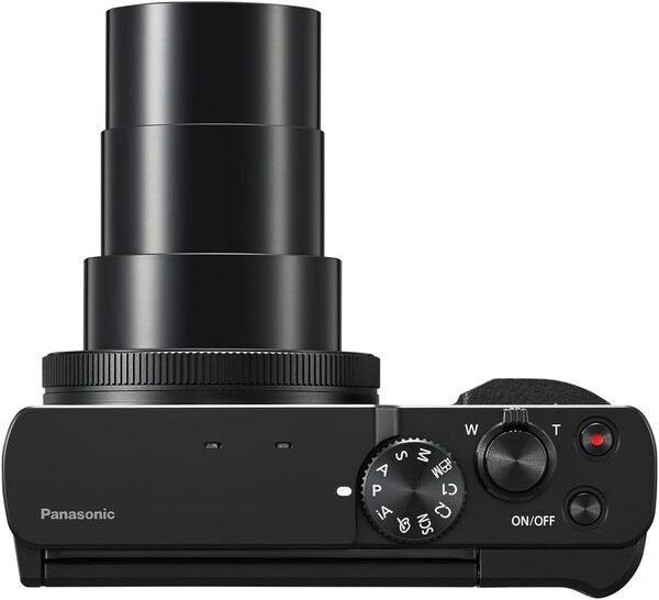 Panasonic Lumix TZ99 | Appareil Photo Compact Zoom Puissant (Capteur 20.3MP, Zoom Leica 30x F3.3-6.4, Écran Tactile inclinable, Stabilisation, Mode Selfie, Vidéo 4K, Wi-FI, Bluetooth) Noir