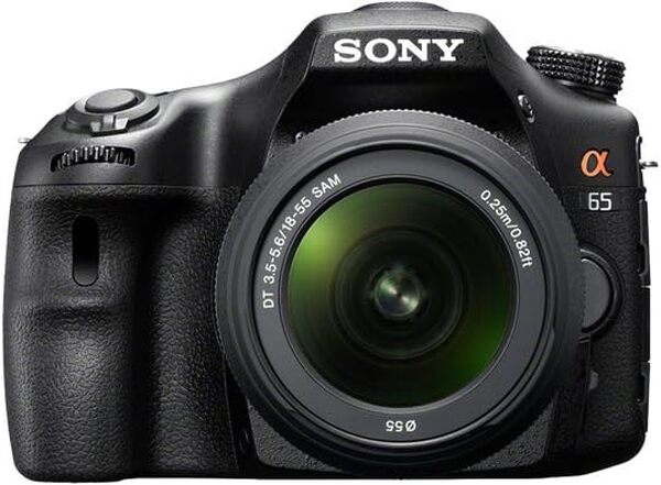 Sony SLT-A65VK Kit Réflex 24,3 Mpix Noir + Objectif 18-55 mm