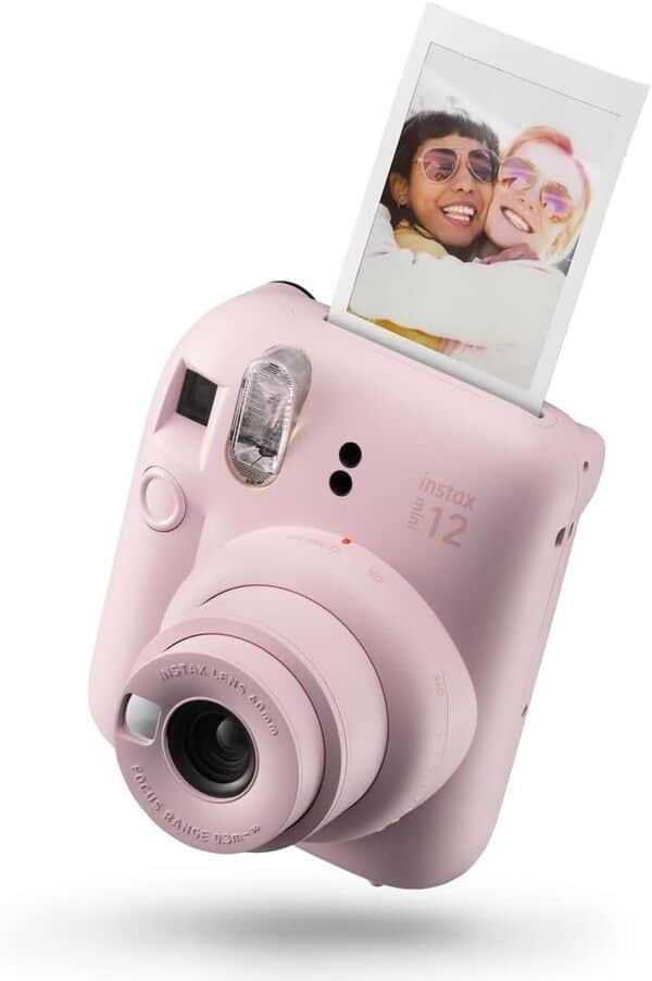 Fujifilm Instax Mini 12 Appareil Photo instantané avec Pack de 40 Films Rose Fleur