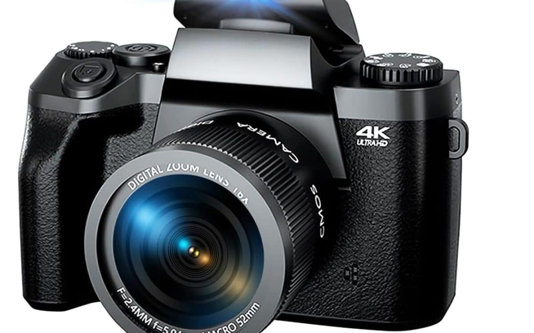 Test : ade appareil photo numérique 4K 64MP avec zoom 16x et WiFi