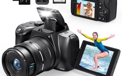 Test appareil photo numérique 4K : zoom 12x et écran rabattable