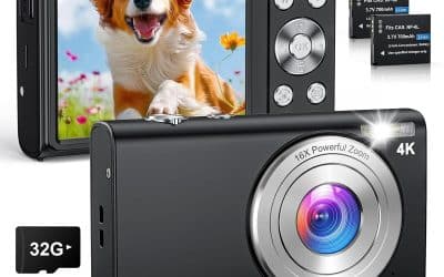 Test de l’appareil photo numérique 4K HD 48MP : performance et compactibilité