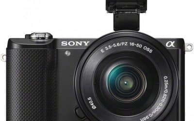 Test du sony ILCE-5000YB : appareil photo hybride 20 MP avec double objectif