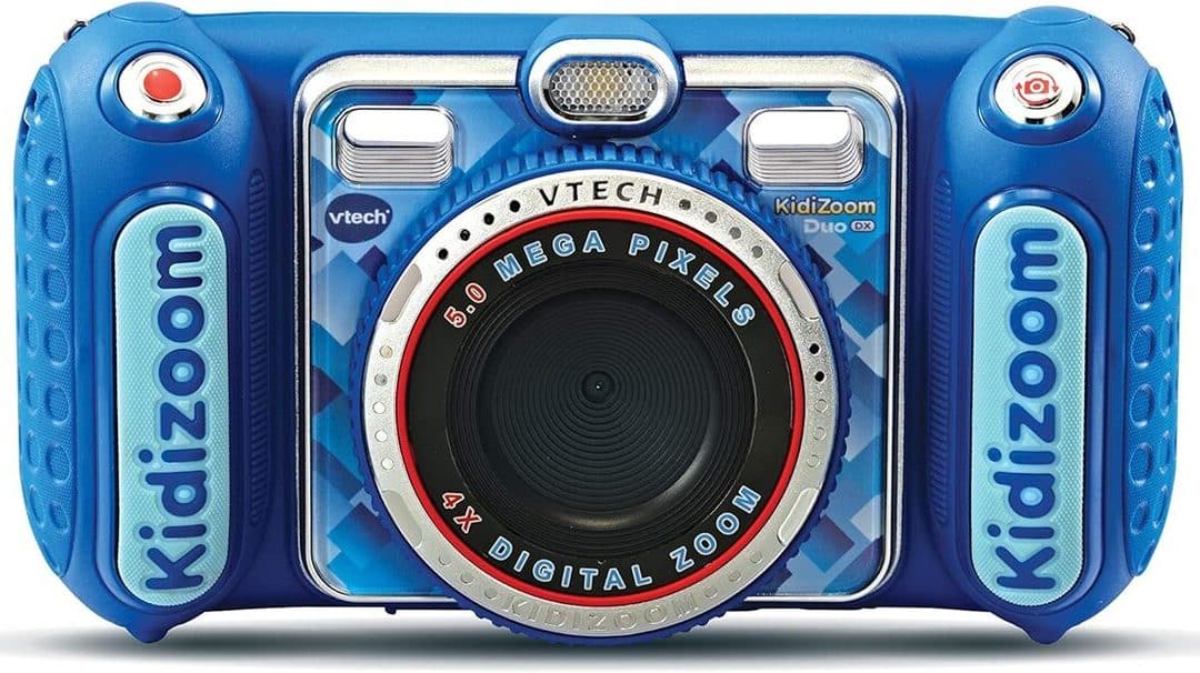 Test du VTech KidiZoom Duo DX bleu : appareil photo ludique pour enfants