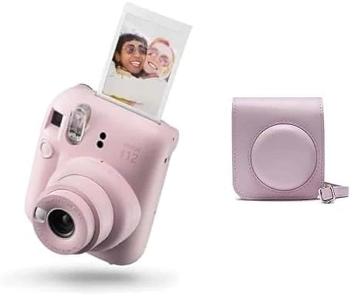 Fujifilm Instax Mini 12 Appareil Photo Instantané Lilas Avec Pack De 20 Pellicules