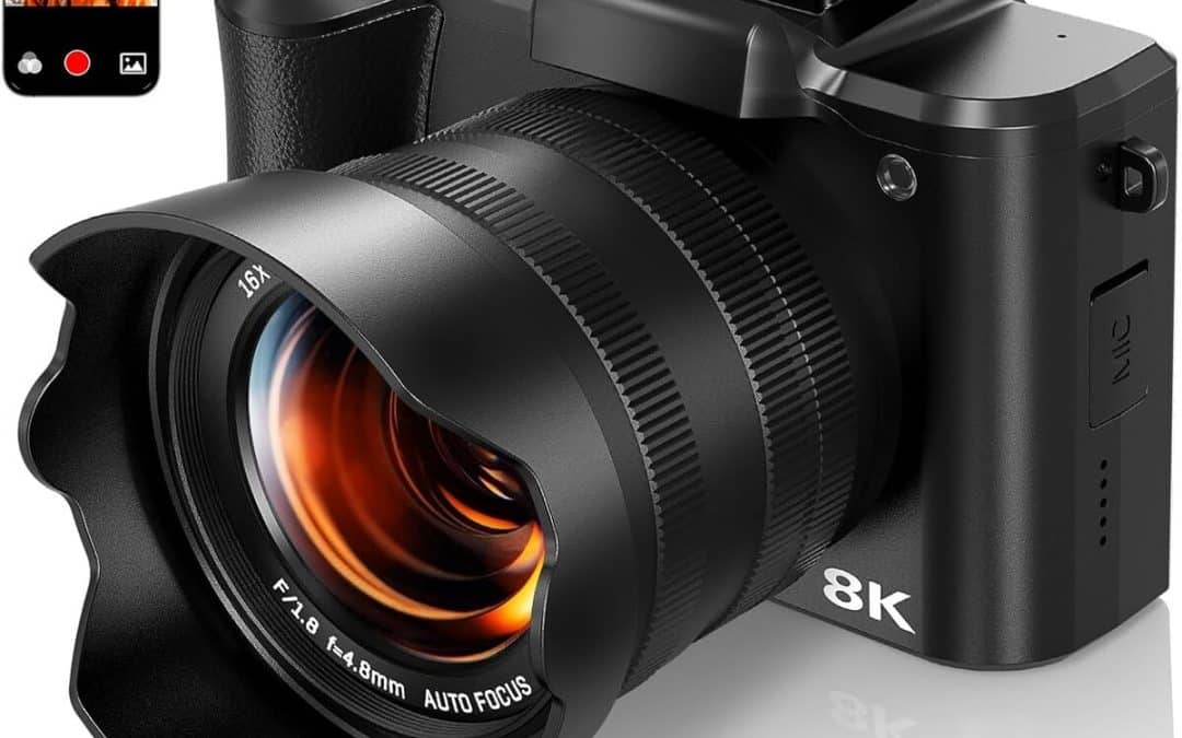 Test : fulealfly appareil photo numérique 8K pour vlogging YouTube