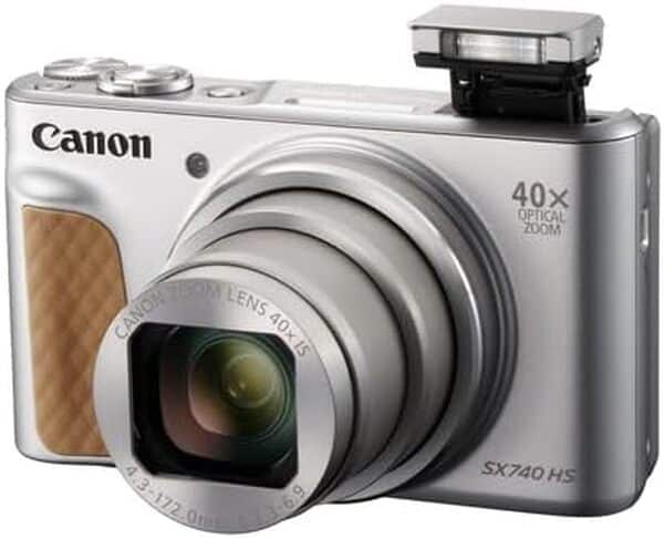 Canon - Powershot SX740 HS Lite Edition - Appareil Photo numérique Compact - Argent