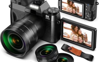 Test : appareil photo compact 6K 64MP pour vlog et voyages