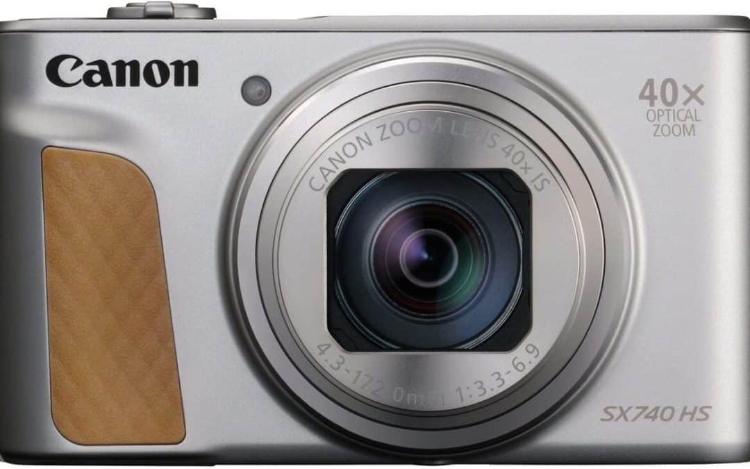 Test : canon Powershot SX740 HS Lite Edition argent
