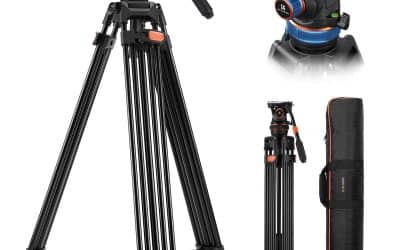 Test du trépied vidéo K&F Concept 191cm tête fluide