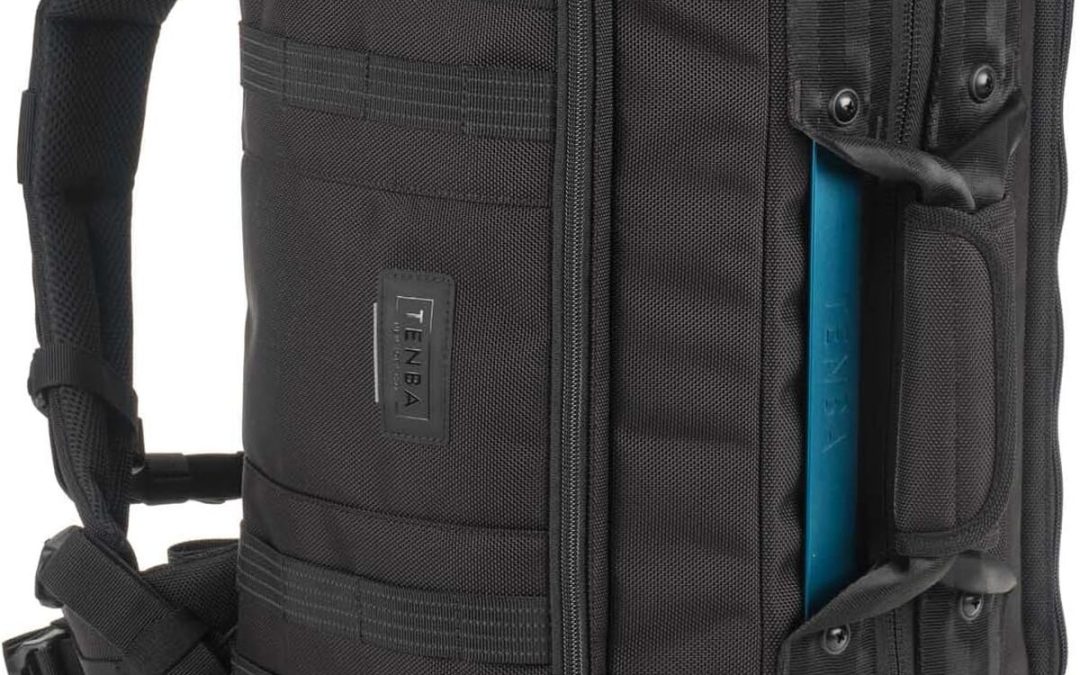 Zaino Tenba Cineluxe V2 16 – Capiente E Leggero Per Mirrorless, DSLR E Videocamere Professionali, Con Tracolla Ergonomica E Scomparto Per AirTag