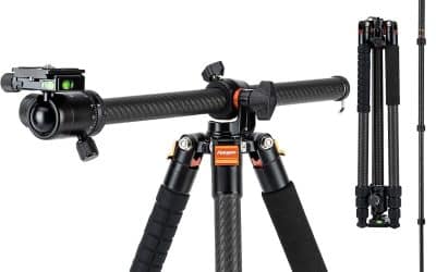 Test : trépied Fotopro en fibre de carbone 184 cm avec tête sphérique