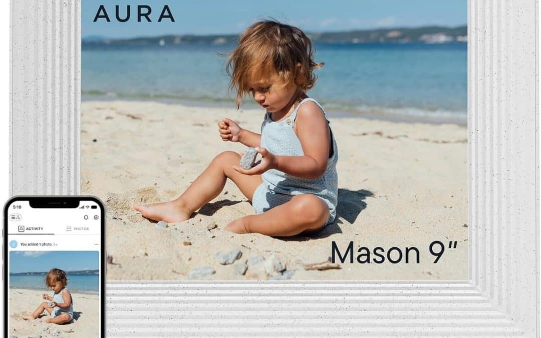 Test : cadre photo numérique wifi Aura Mason 9 pouces