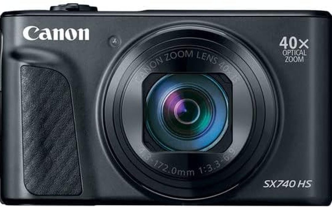 Test : canon PowerShot SX740 HS, appareil photo numérique noir