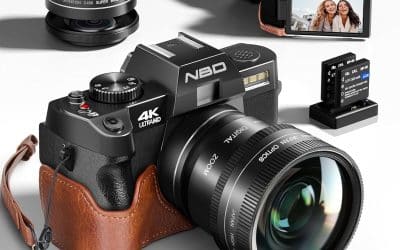 Test : nBD appareil photo numérique 4K 48MP avec autofocus et zoom 16x