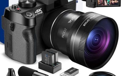 Test : appareil photo NBD 4K 48 MP avec zoom 16x et WiFi