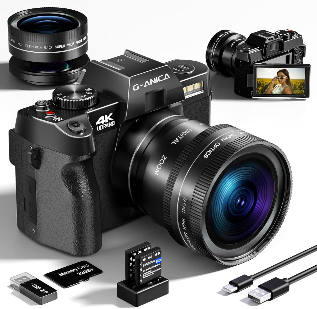 Dashcam Voiture Avant/arrière 4K+1080P - WiFi, Vision Nocturne, Parking 24h, Carte SD 64Go Incluse, SIGRILL - 3