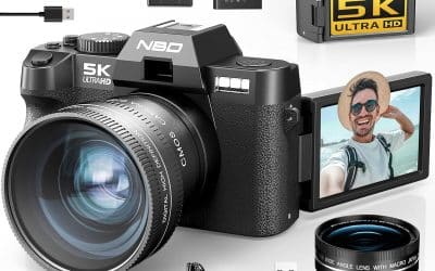 Test de l’appareil photo numérique NBD 5K 48MP : performance et polyvalence