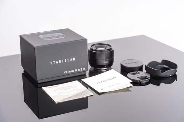 TTArtisan Objectif 35 mm F1.8 II Corps en métal Auto Focus AF Compatible avec Monture FujiFilm FX – Noir