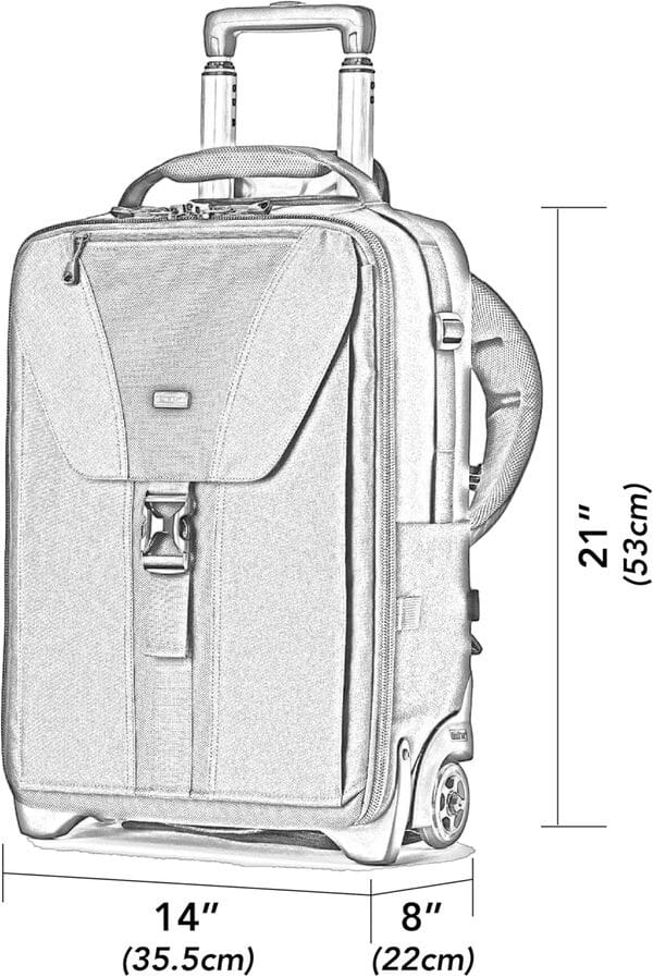 THINK TANK Airport Take Off V2 Sac bandoulière, 75 cm, Noir (Negro)