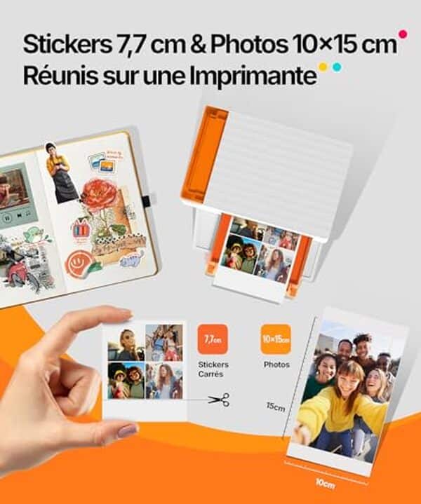 Découvrez notre test complet de la mini imprimante photo Liene Amber M110 : performance, qualité d'impression et évaluation du kit complet pour des souvenirs inoubliables