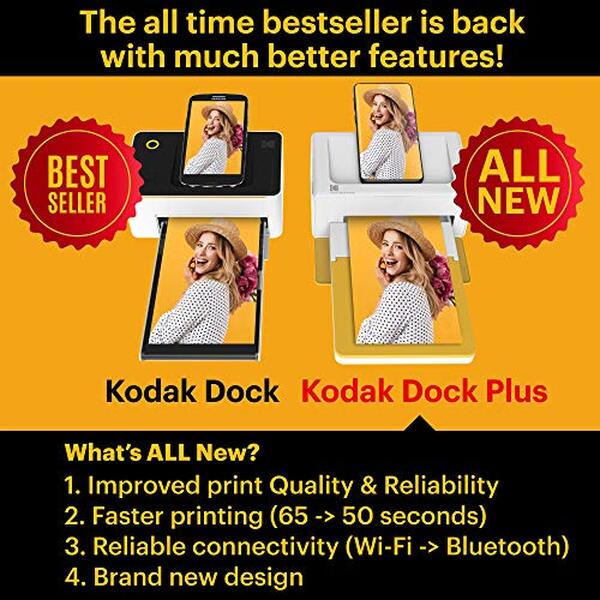 Découvrez l'imprimante photo Kodak Dock Plus 4Pass : qualité d'impression, fonctionnalités et conseils pour des tirages parfaits en format 10x15 cm.