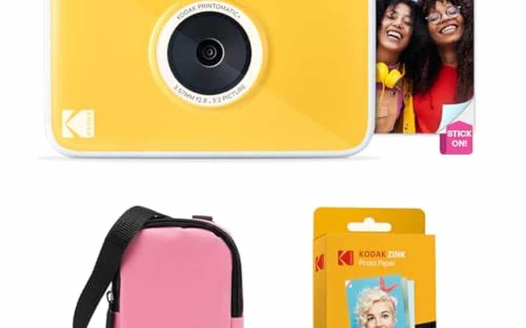 Test de l'appareil photo instantané Kodak Printomatic+ 10MP avec pack de démarrage