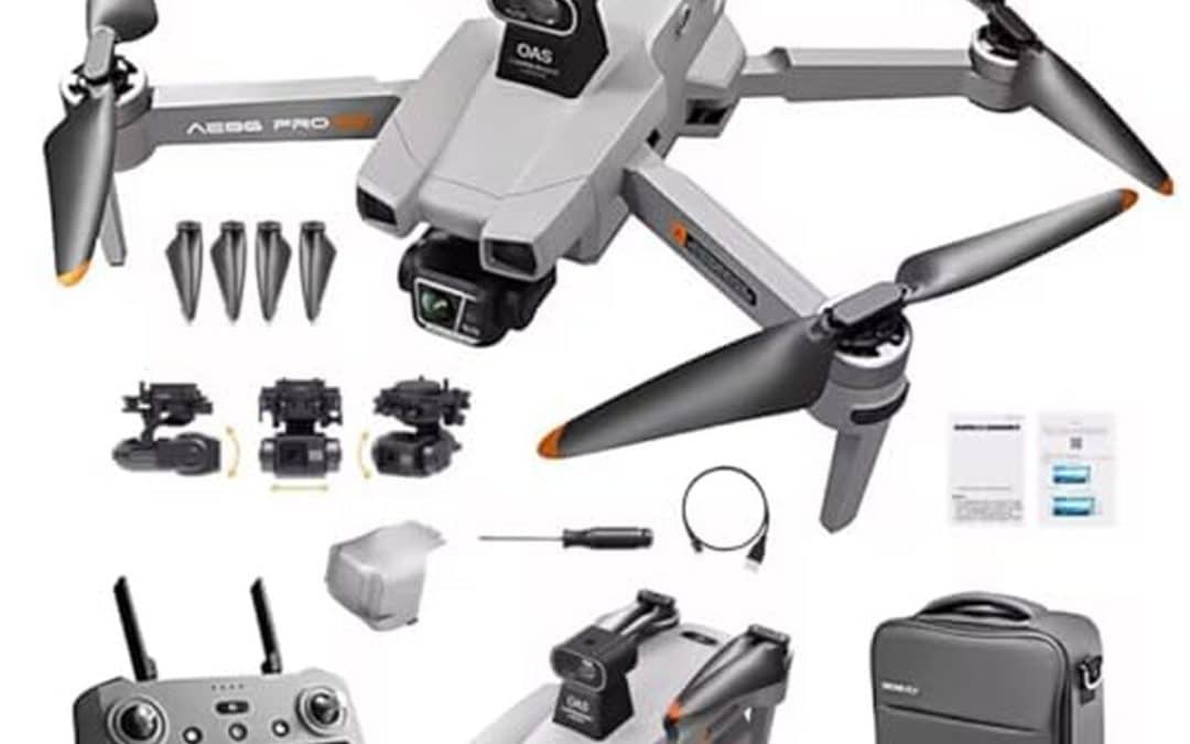 Test du drone Drone-Fly AE86 PRO MAX+ : caméra 4K et 90 minutes de vol