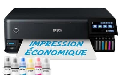 Test : imprimante photo EcoTank ET-8550 A3+ avec réservoir d&rsquo;encre