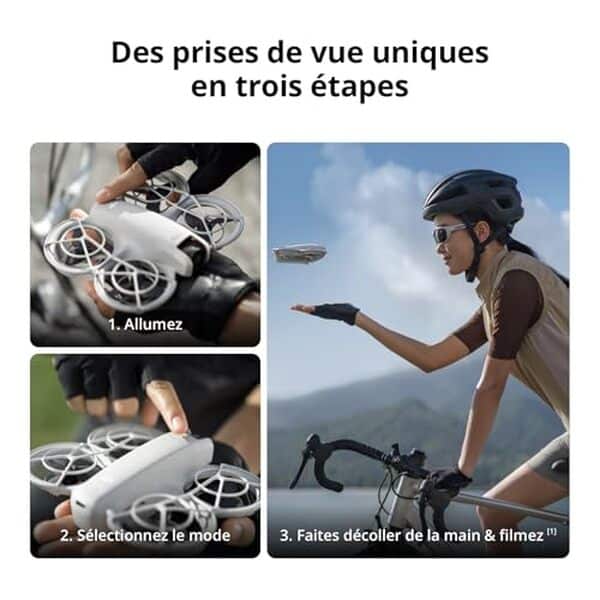 Découvrez notre test complet du DJI Neo, le mini drone autonome qui révolutionne la capture d'images grâce à sa caméra 4K et ses fonctionnalités innovantes. Explorez ses performances inégalées et son design compact parfait pour les amateurs de drones de tout niveau.