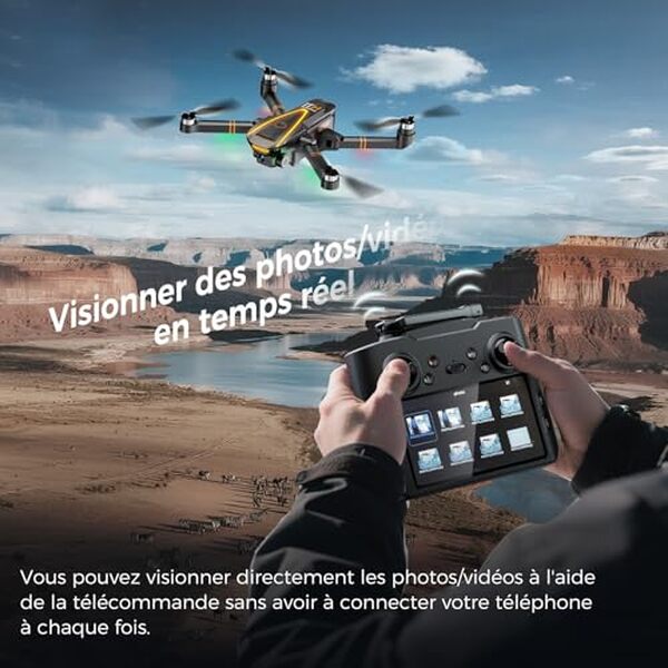 Explorez le drone H11 avec une caméra 4K ultra-précise et une radiocommande avec écran intégré dans notre test complet. Découvrez ses performances et fonctionnalités pour des prises de vue aériennes exceptionnelles.