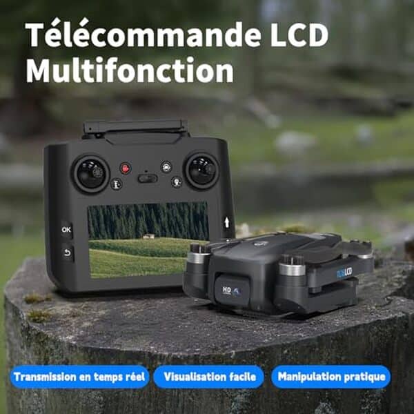 Découvrez le Tolatoyus TL16LCD avec caméra 4K : un drone exceptionnel équipé de gPS et de fonctions avancées pour une expérience de vol inégalée.