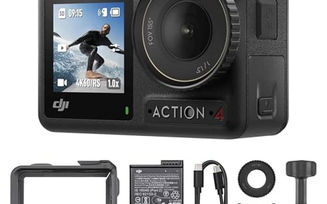 Test DJI Osmo Action 4 : caméra 4K étanche, basse lumière et batterie prolongée