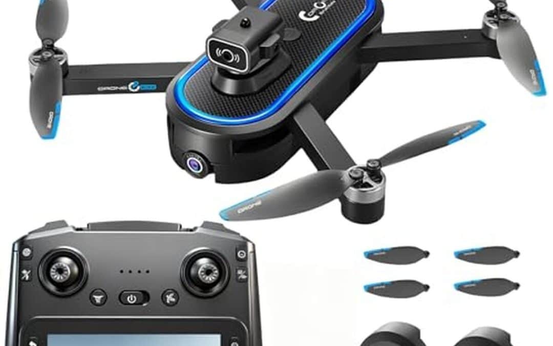 Test du drone FPV RC avec écran LCD et moteur sans balais