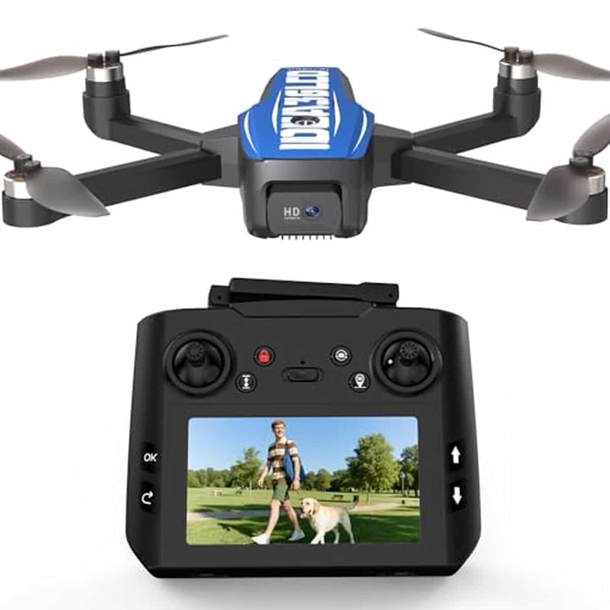 Test du drone LE-IDEA IDEA36LCD : caméra 4K et GPS intelligent