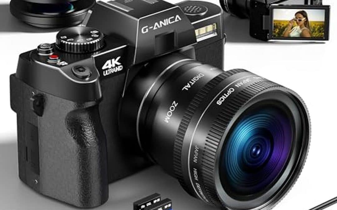 Test du GBL Ture 4K : appareil photo numérique parfait pour vlogging et débutants