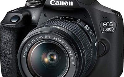 Test du Canon EOS 2000D : un reflex numérique performant avec doubles objectifs
